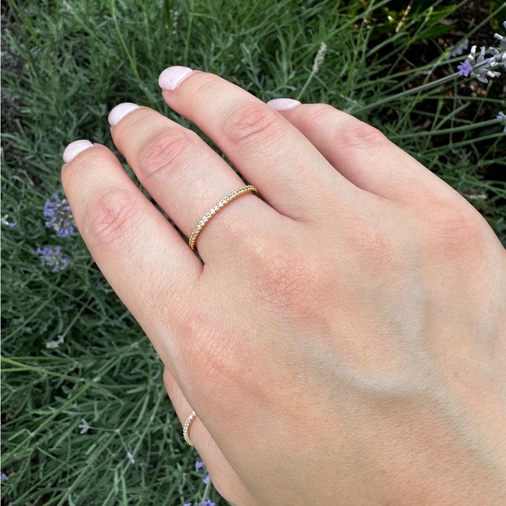 14k Gold Plated Skinny Rings